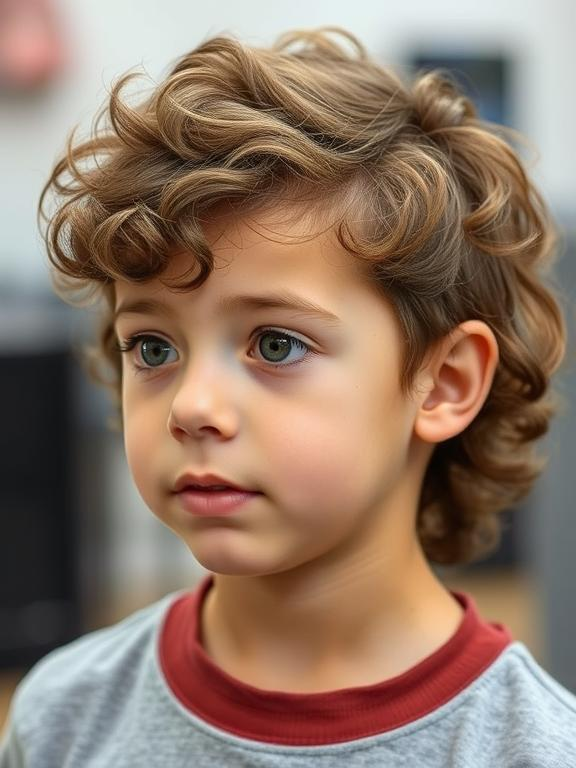 Curly Mullet